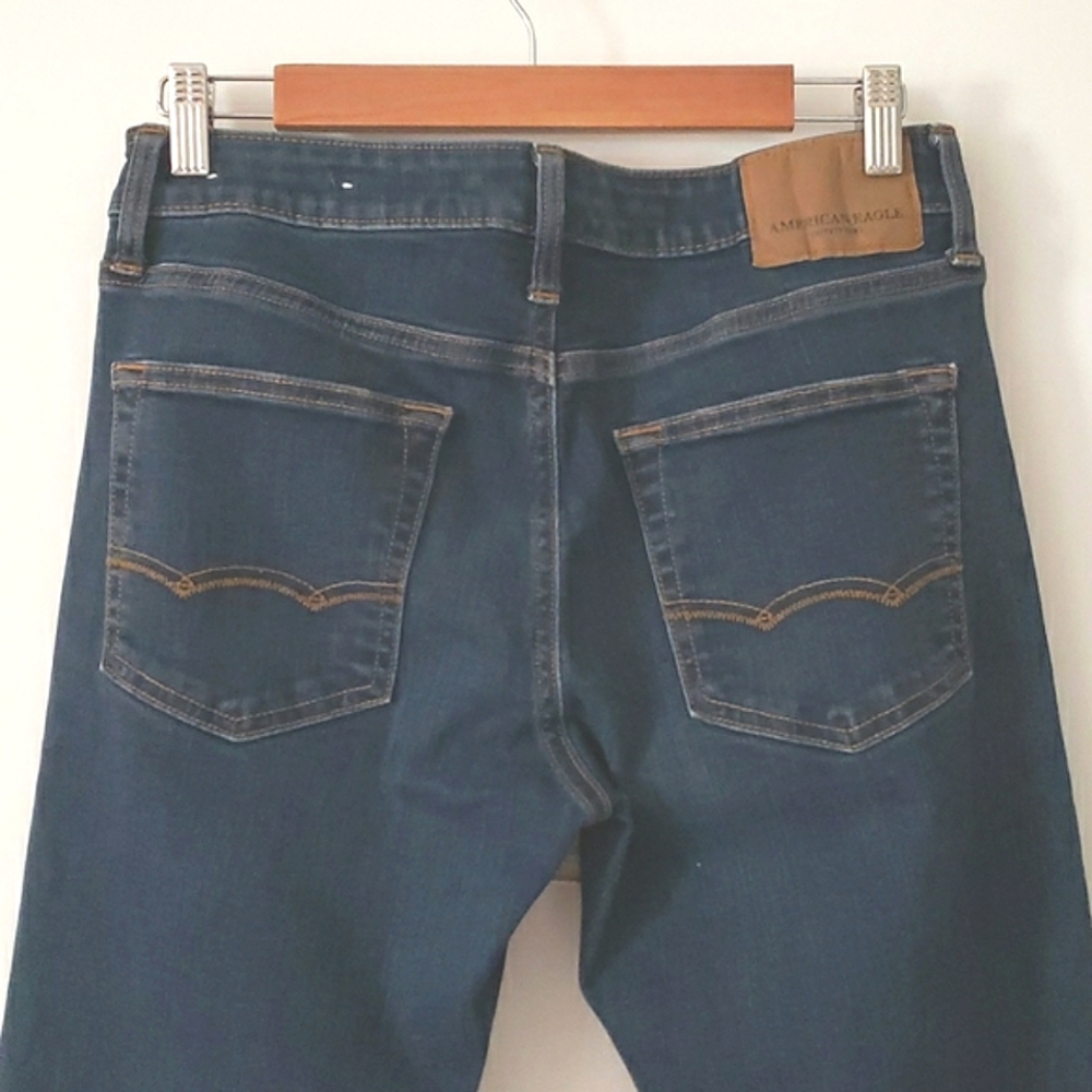 American Eagle Outfitters Original Straight Jeans Size 30 - Picture 7 of 14